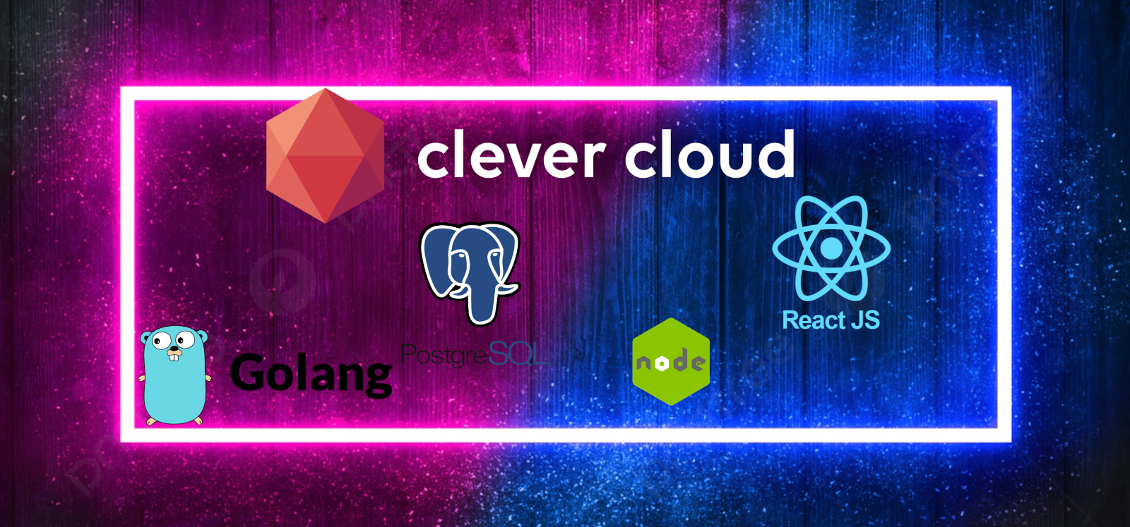 Deploying on Clever Cloud a backend coded in Go and a web application developed in React